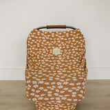 Mustard Floral Bamboo Multi-Use Cover | Milk & Baby