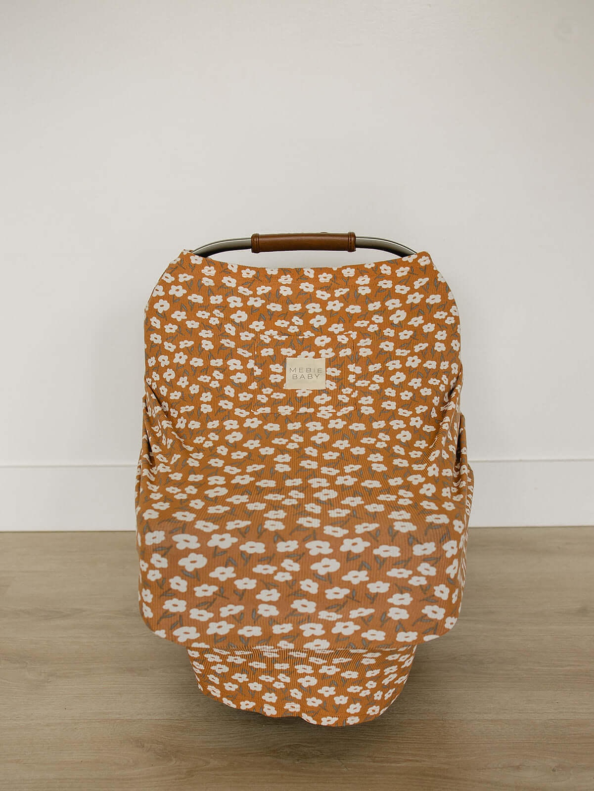 Mustard Floral Bamboo Multi-Use Cover | Milk & Baby
