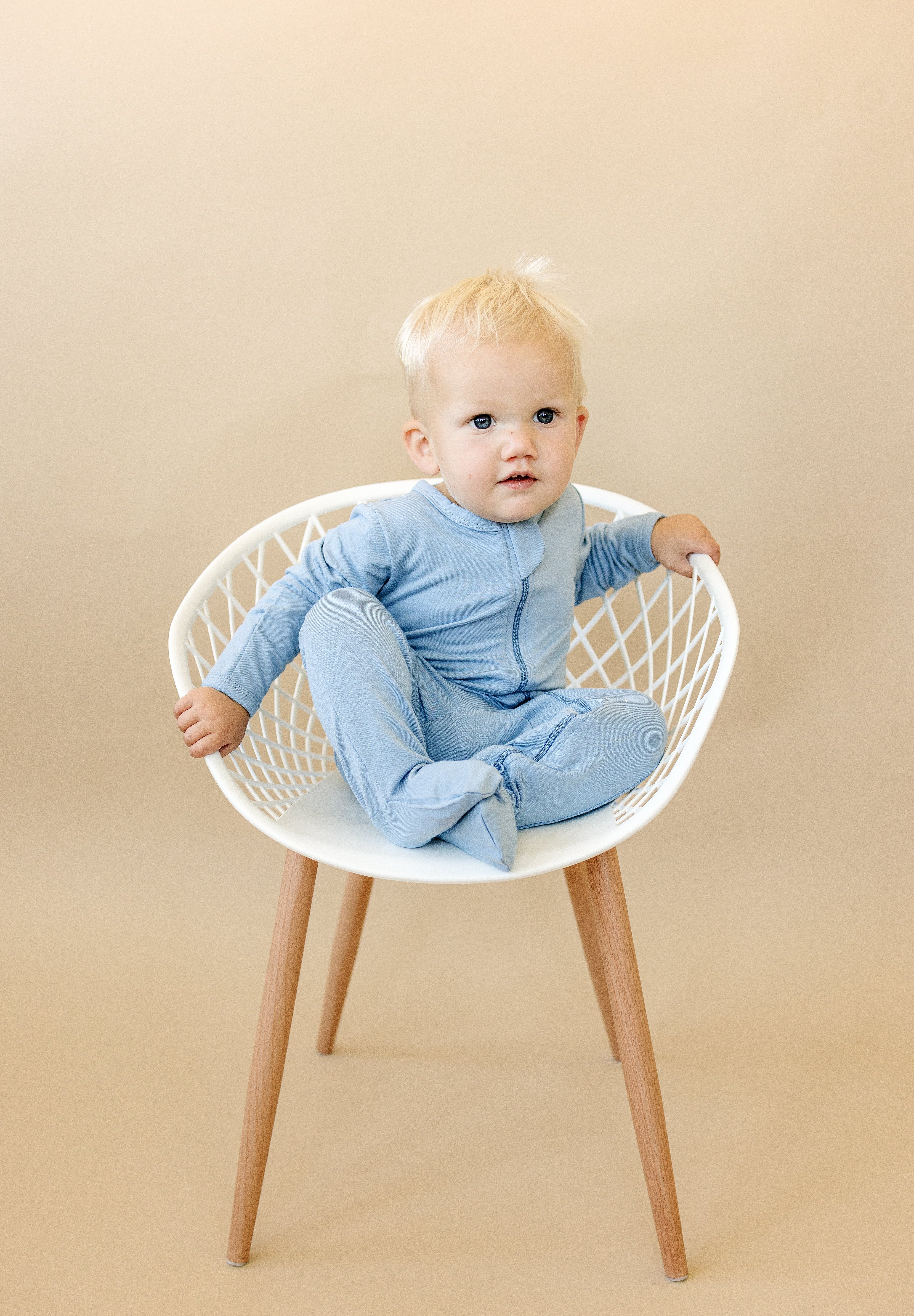 Bamboo Footed Zippy Romper | Milk & Baby