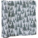 Forest Muslin Swaddle Blanket | Milk & Baby