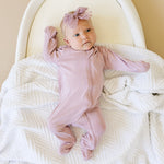 Bamboo Footed Zippy Romper | Milk & Baby