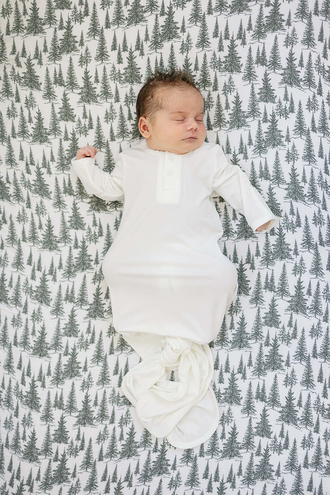 Forest Muslin Crib Sheet | Milk & Baby