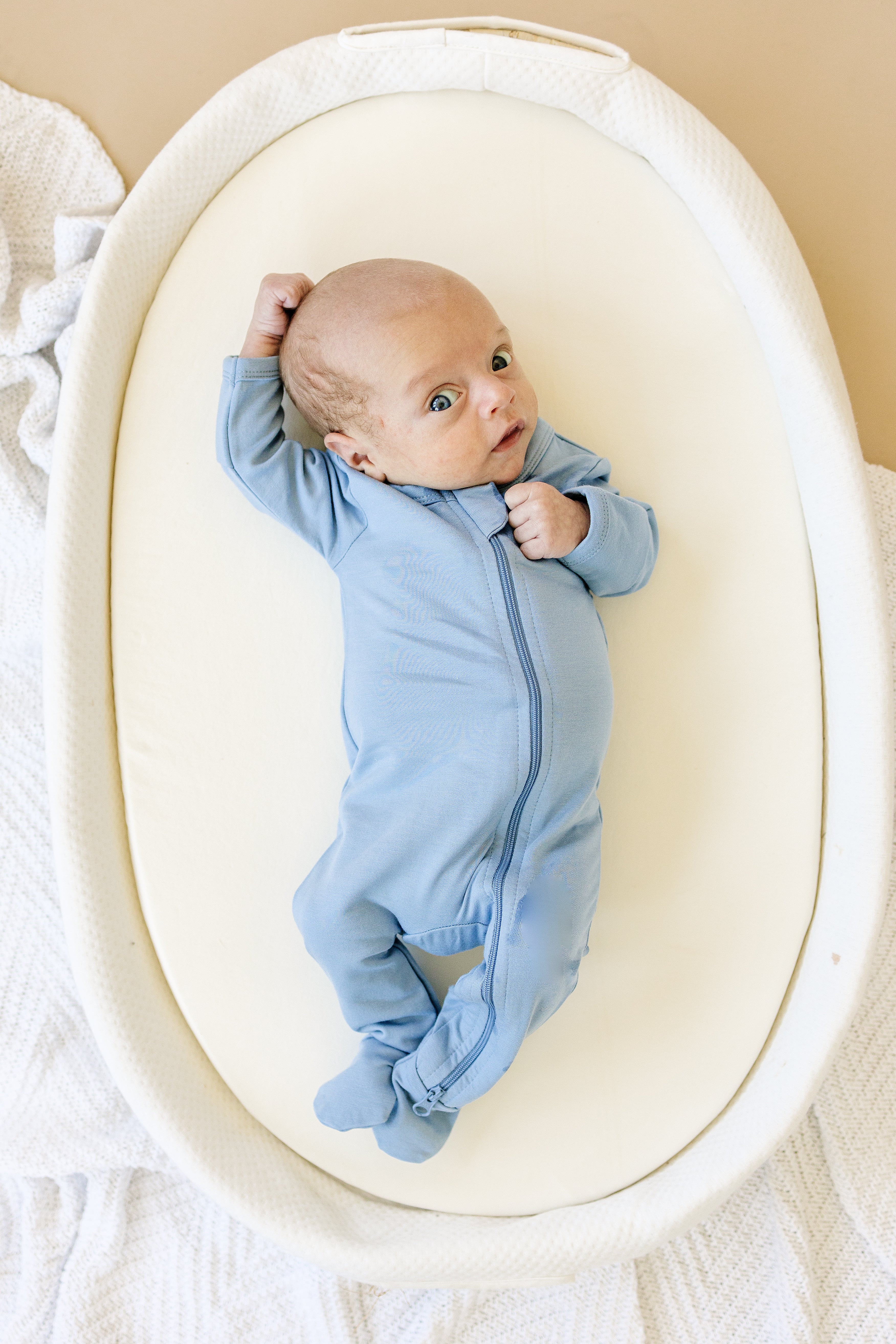 Bamboo Footed Zippy Romper | Milk & Baby