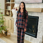 Christmas Plaid Pajama Set | Milk & Baby