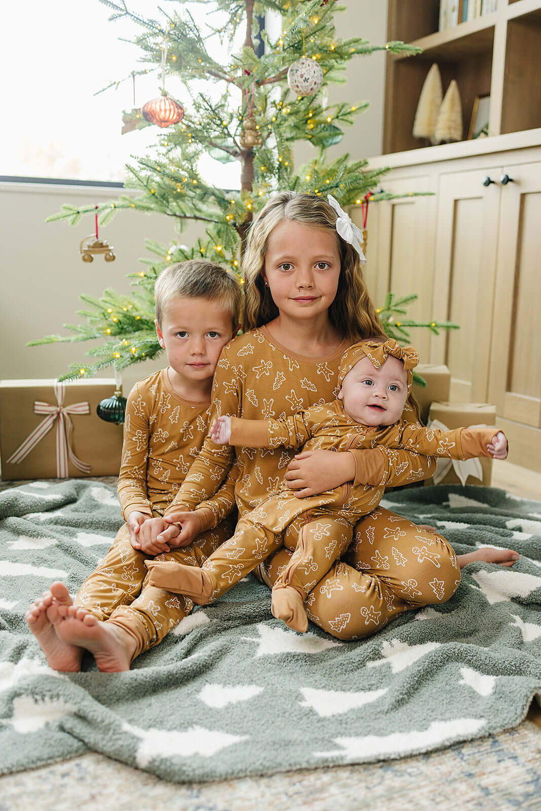 Gingerbread Bamboo Zipper | Milk & Baby