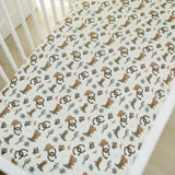 Outlaw Cowboy Muslin Crib Sheet | Milk & Baby
