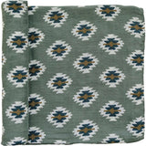 Southwest Aztec Muslin Swaddle Blanket | Milk & Baby