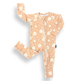 Rainbow Ribbed | Zip Romper | Milk & Baby