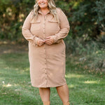 Anika Corduroy Shirt Dress | Milk & Baby