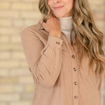 Anika Corduroy Shirt Dress | Milk & Baby