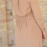 Anika Corduroy Shirt Dress | Milk & Baby