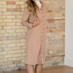 Anika Corduroy Shirt Dress | Milk & Baby