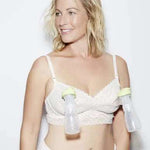 Ayla Luxury Lace Nursing + Handsfree Pumping Bra | Milk & Baby