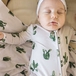 Cactus | Bamboo Zip Romper | Milk & Baby