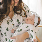 Cactus | Bamboo Zip Romper | Milk & Baby