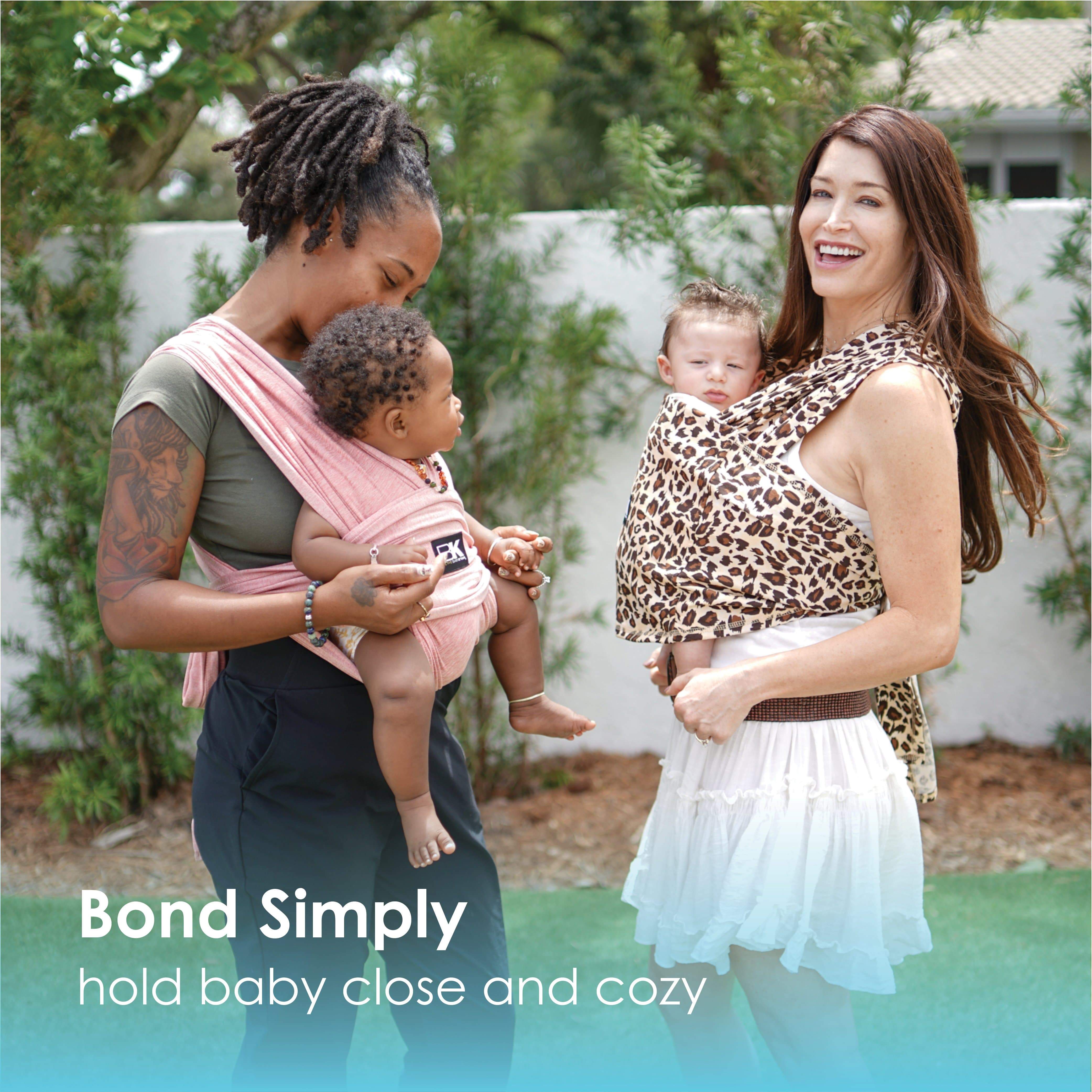 Baby K'tan Active Yoga Baby Carrier | Heather Coral | Milk & Baby