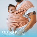 Baby K'tan Active Yoga Baby Carrier | Heather Coral | Milk & Baby