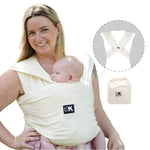 Baby K'tan Organic Baby Carrier | Natural | Milk & Baby
