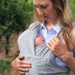Baby K'tan Original Baby Carrier | Heather Grey | Milk & Baby