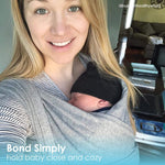 Baby K'tan Original Baby Carrier | Heather Grey | Milk & Baby