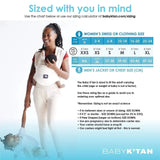 Baby K'tan Organic Baby Carrier | Natural | Milk & Baby