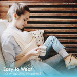 Baby K'tan Organic Baby Carrier | Natural | Milk & Baby