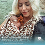 Baby K'tan Print Baby Carrier | Leopard Love | Milk & Baby