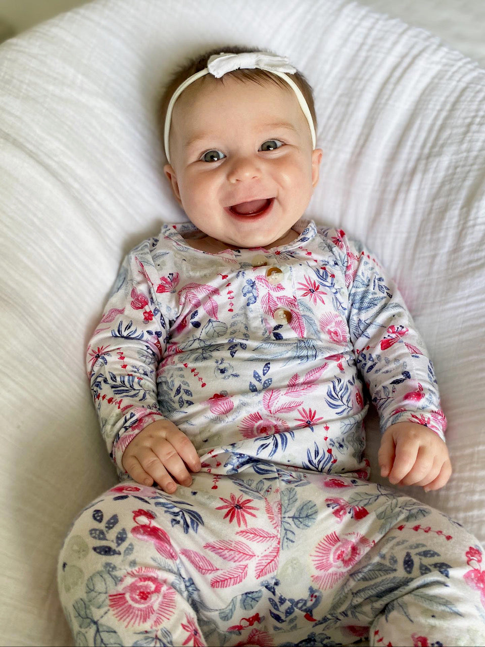 Aspen Outfit, Hat and Headband Set | Bloom | Milk & Baby