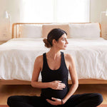 Back Snap Hands Free Nursing & Pumping Top in Onyx | Milk & Baby