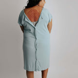 Blue Bird Mommy Labor and Delivery Gown | Milk & Baby