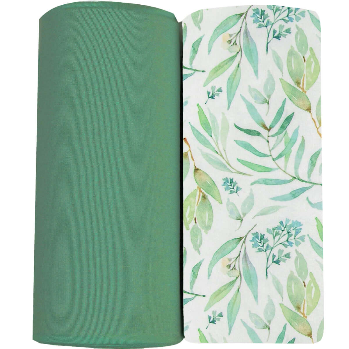 Basil & Sage 2 Pack Swaddle Blanket | Milk & Baby