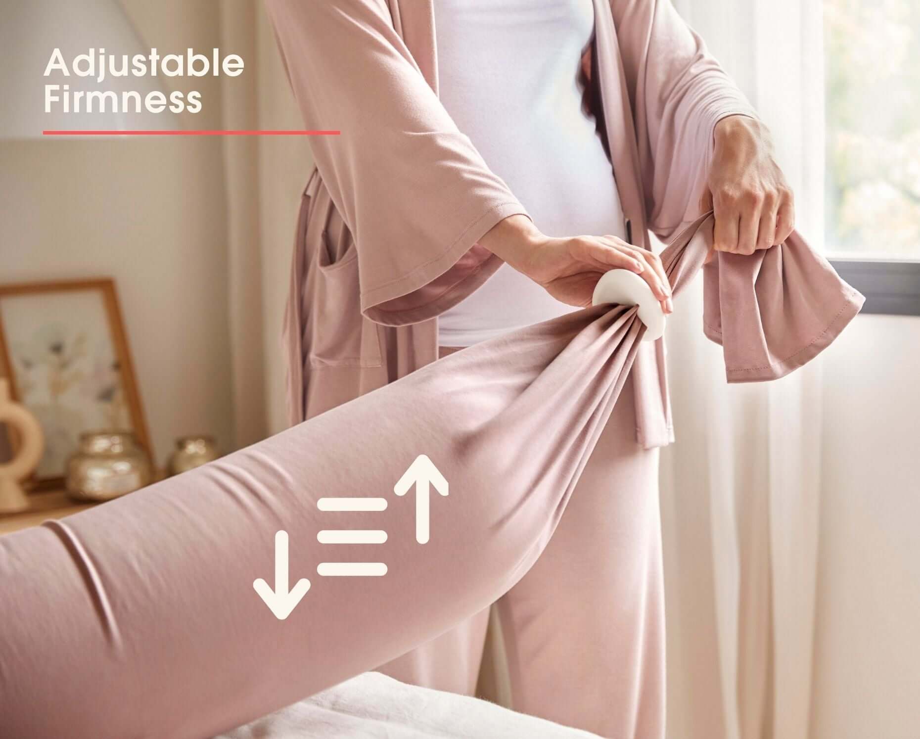Nursing & Pregnancy Pillow | Dusty Pink | Milk & Baby