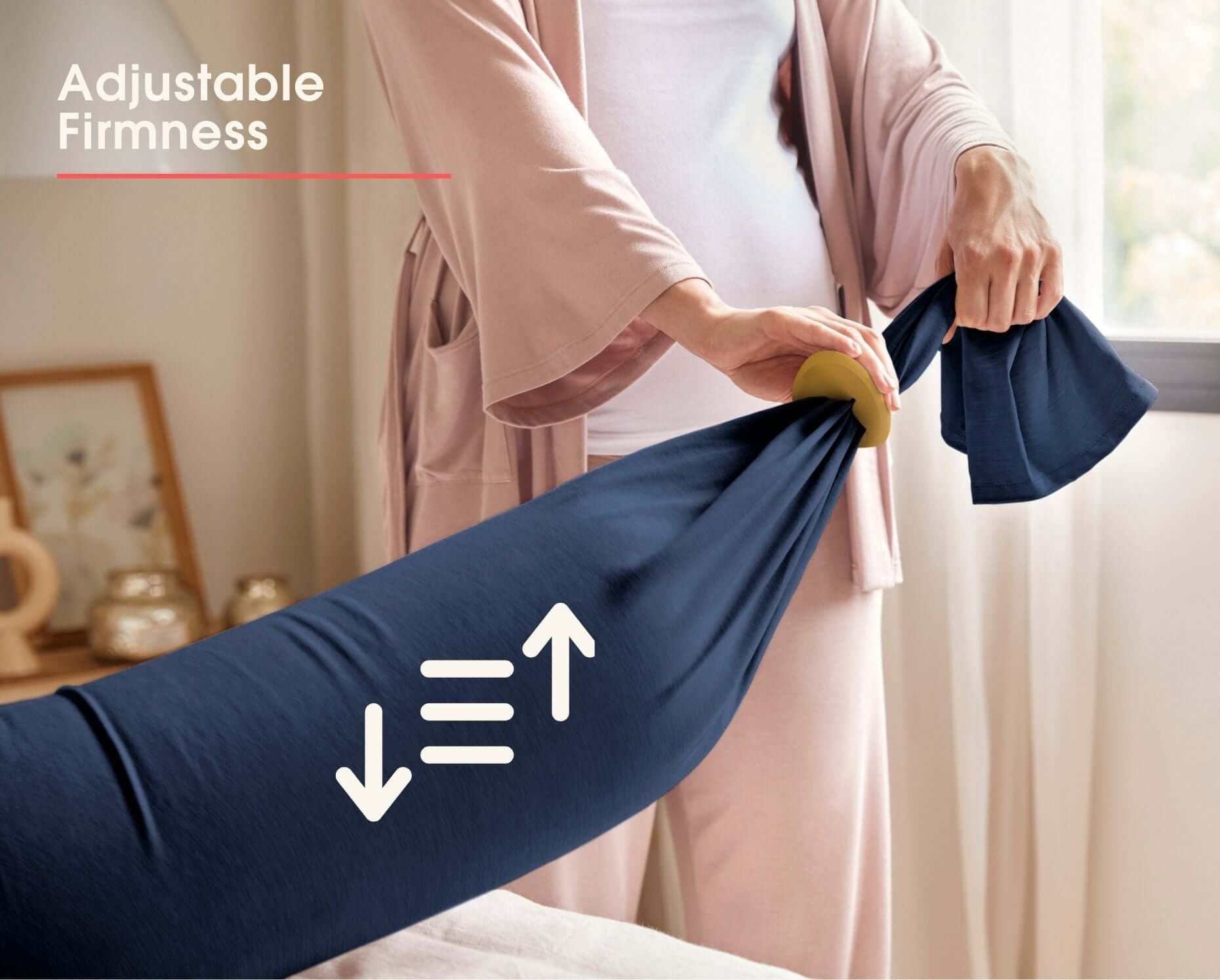 Nursing & Pregnancy Pillow | Midnight Blue | Milk & Baby