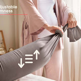 Nursing & Pregnancy Pillow | Stone | Milk & Baby