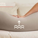 Nursing & Pregnancy Pillow | Seashell Beige | Milk & Baby
