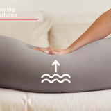 Nursing & Pregnancy Pillow | Stone | Milk & Baby