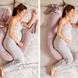Nursing & Pregnancy Pillow | Dusty Pink | Milk & Baby