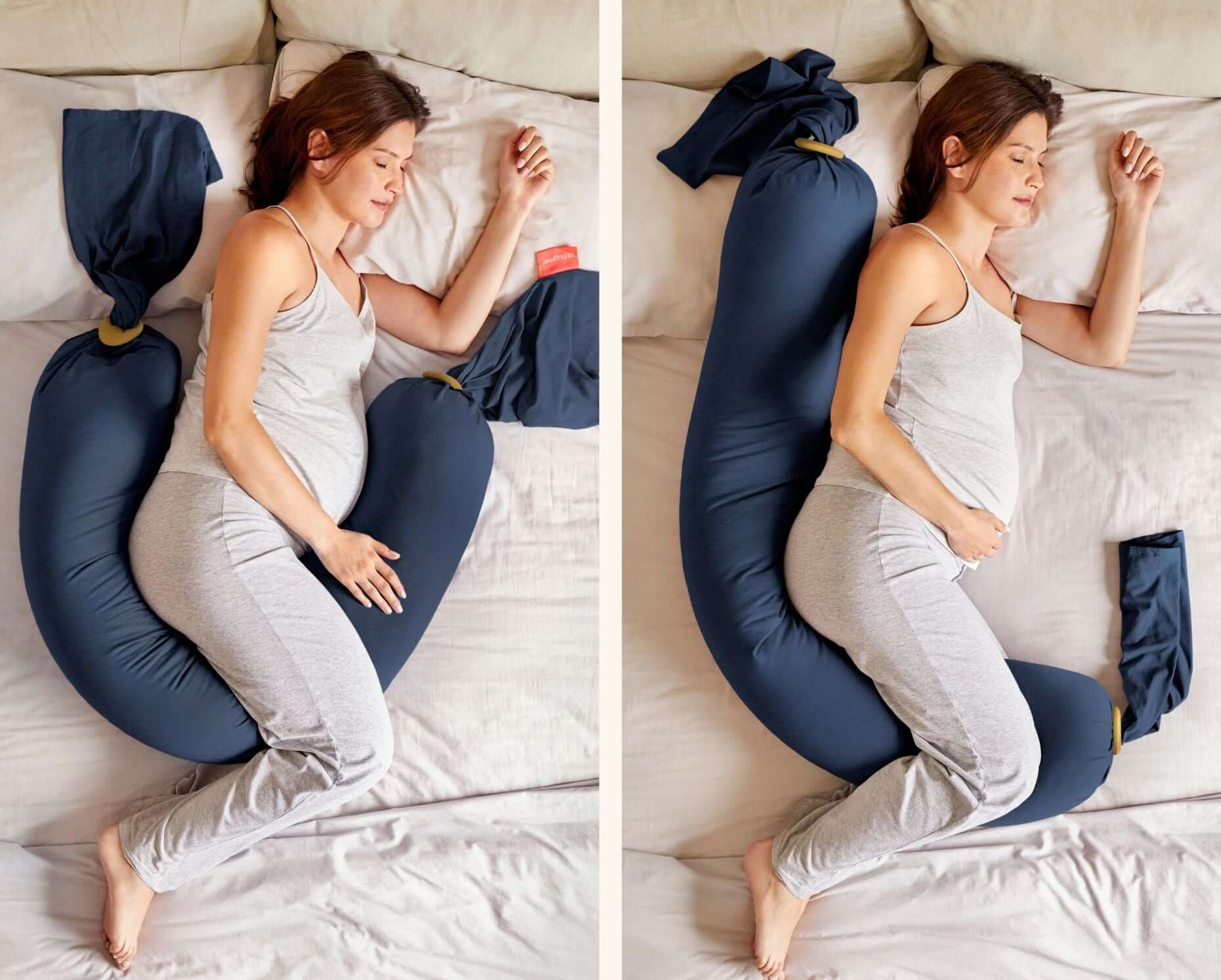Nursing & Pregnancy Pillow | Midnight Blue | Milk & Baby