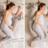 Nursing & Pregnancy Pillow | Seashell Beige | Milk & Baby