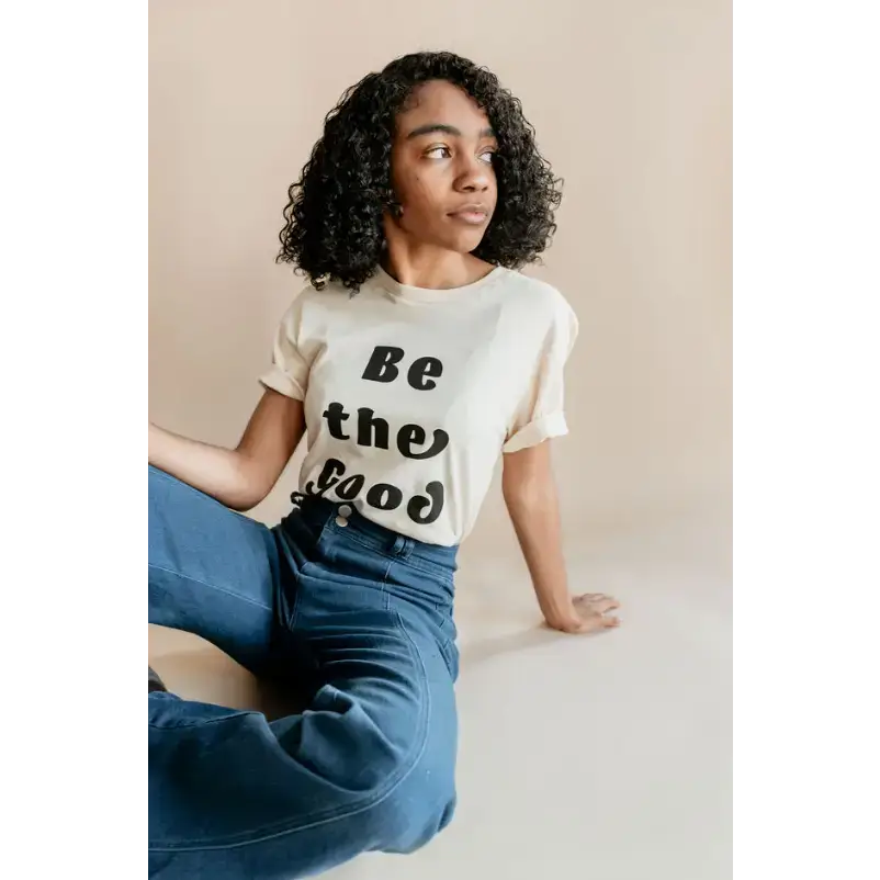 Be the Good Adult Unisex Crew Neck T-shirt | Milk & Baby