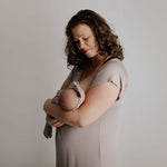 Harbor Mist Maternity Mommy Labor & Delivery Gown | Milk & Baby