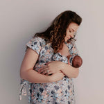 Flower Bloom Labor & Delivery Gown | Milk & Baby