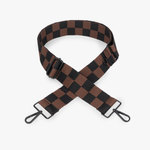 black and brown checkerboard strap | Milk & Baby