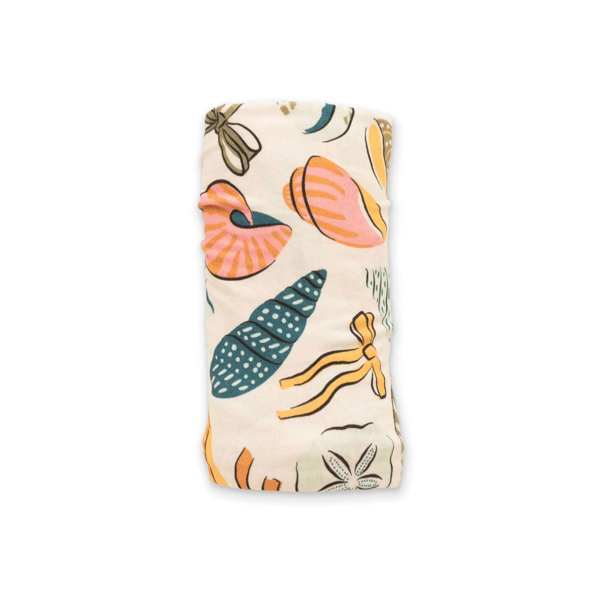Coastal Bows Stretch Swaddle Blanket | Milk & Baby