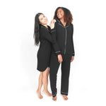 The Black CloudLuxe Nightshirt | Milk & Baby