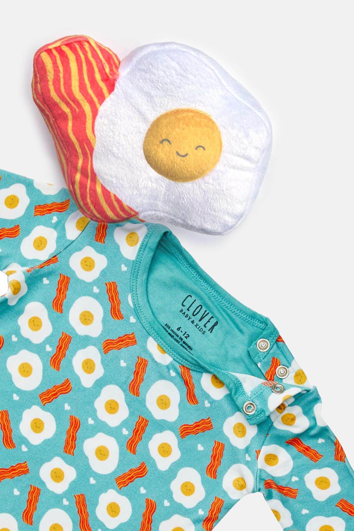 Bacon & Eggs Stuffie | Milk & Baby