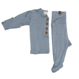 Dusk Everything Newborn Top & Bottom Set | Milk & Baby