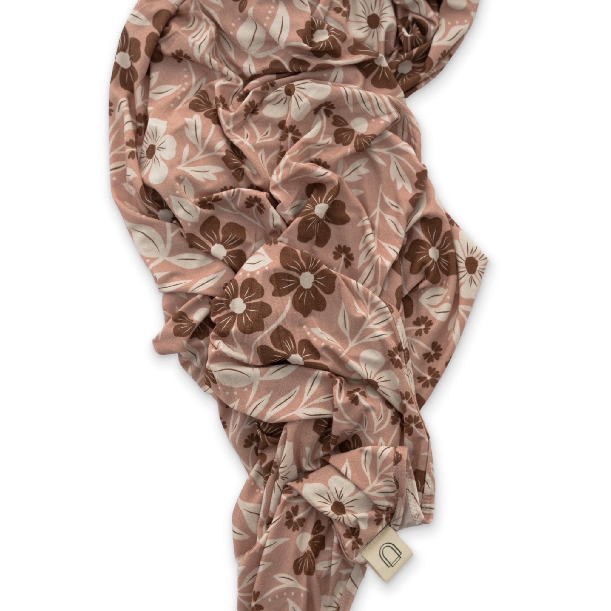 Dust & Petal Stretch Swaddle Blanket | Milk & Baby