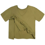 Everywhere Nursing & Maternity V-Neck Tee | The Bolds | Milk & Baby