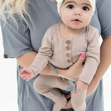 Fawn Everything Newborn Top & Bottom | Milk & Baby